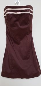 Robin Jordan Strapless Brown Dress Size 4